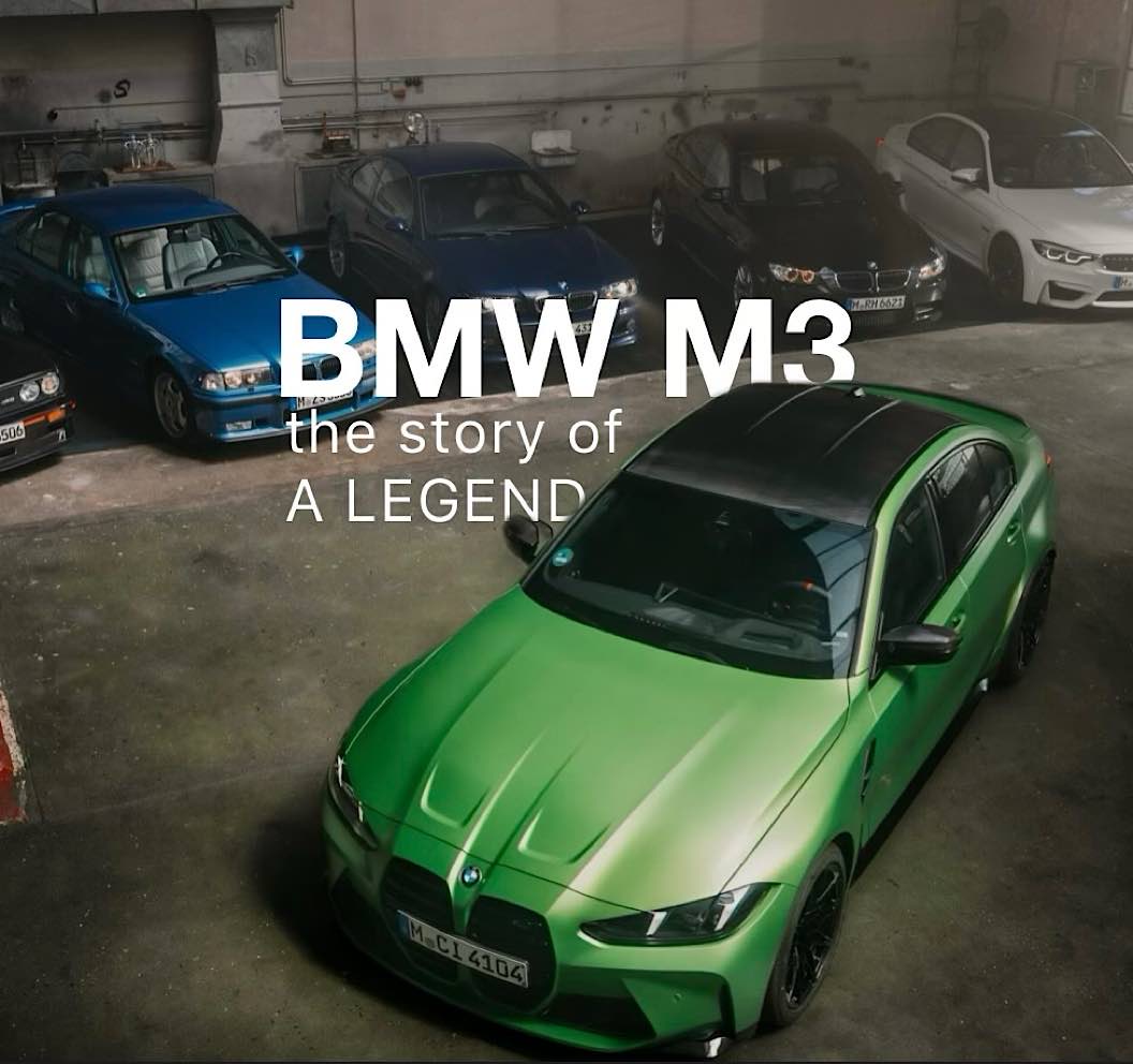 BMW M3 History: From BMW E30 to G80 – Evolution of a Legend