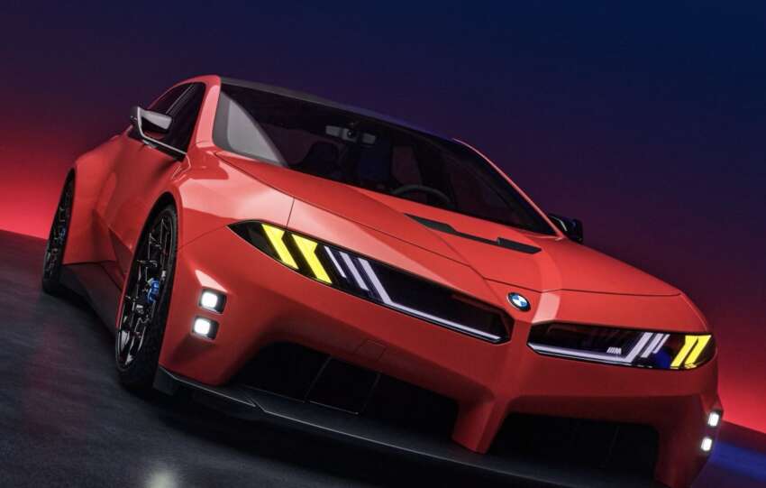 BMW M Concept Neue Klasse Debuts at Le Mans, Previewing the Future Electric M3
