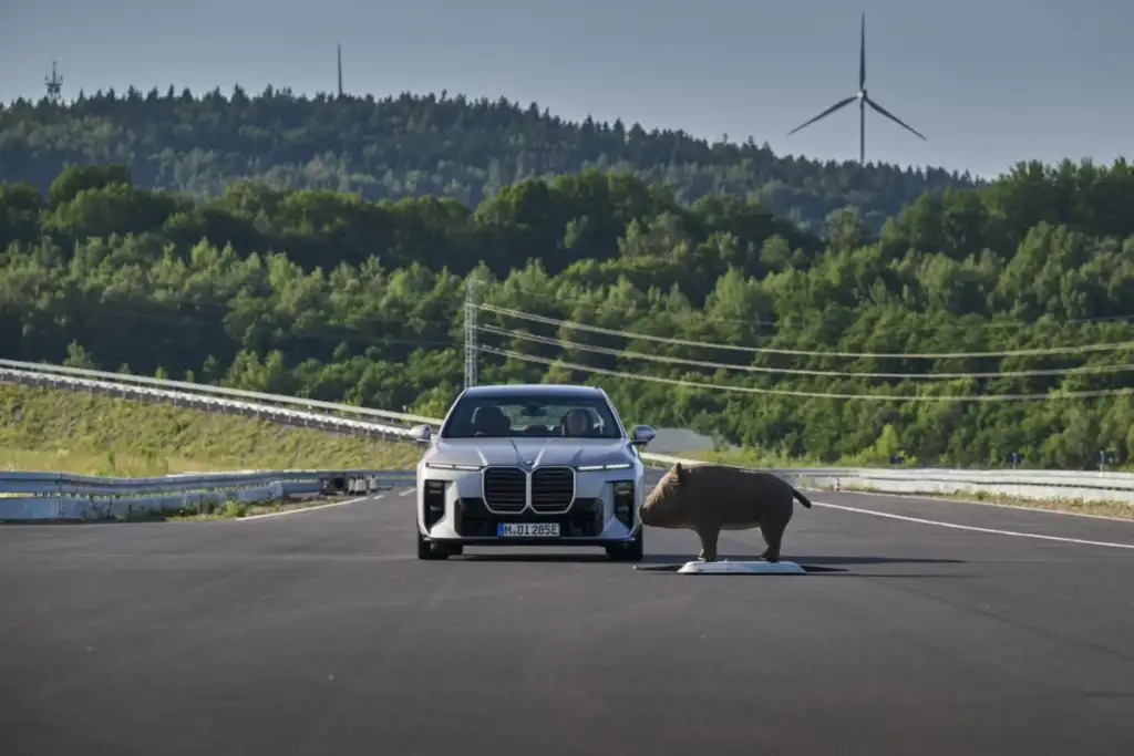 BMW Neue Klasse Can Stop You Opening the Door Into a Cyclist