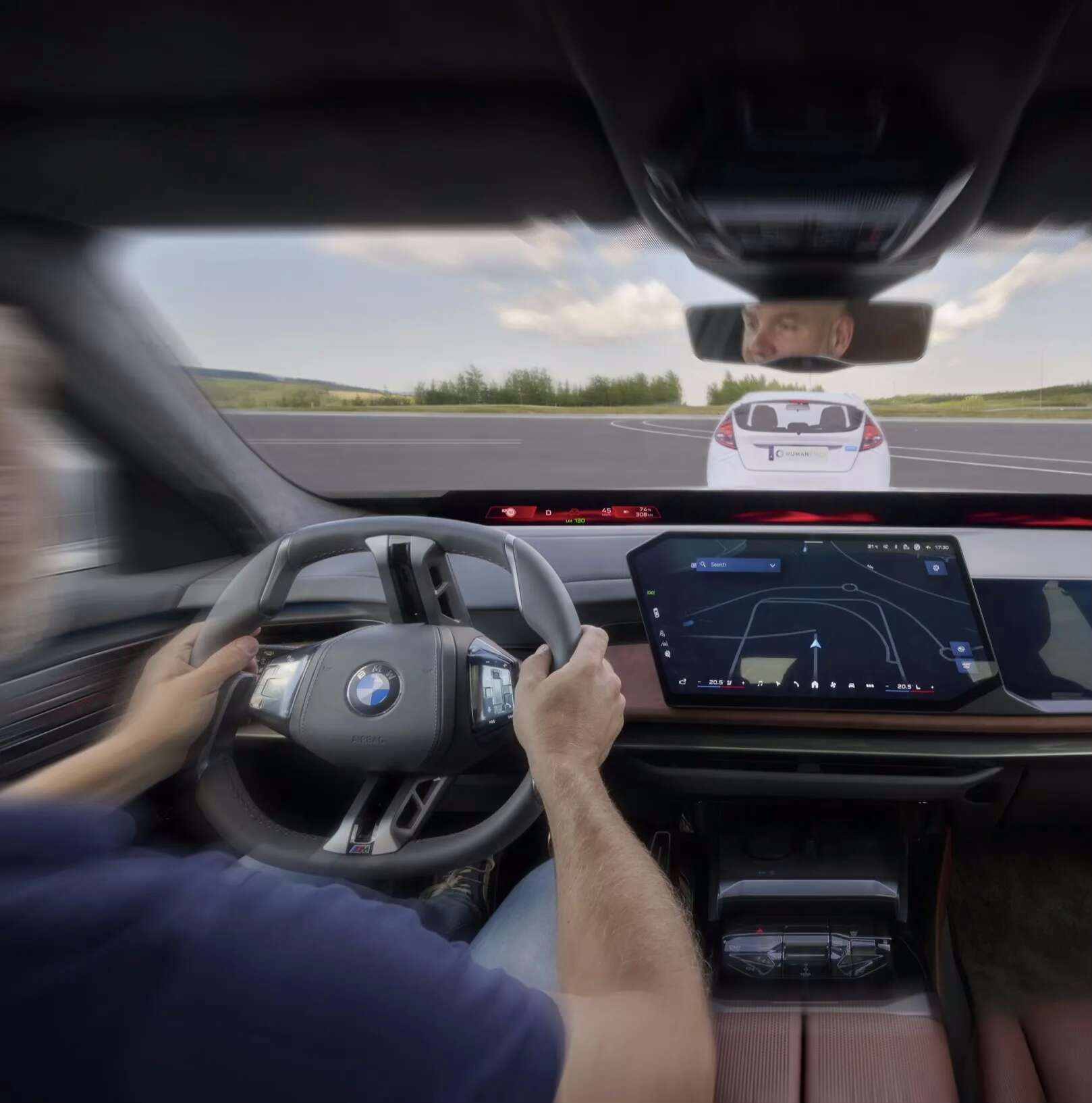 BMW Neue Klasse Can Stop You Opening the Door Into a Cyclist
