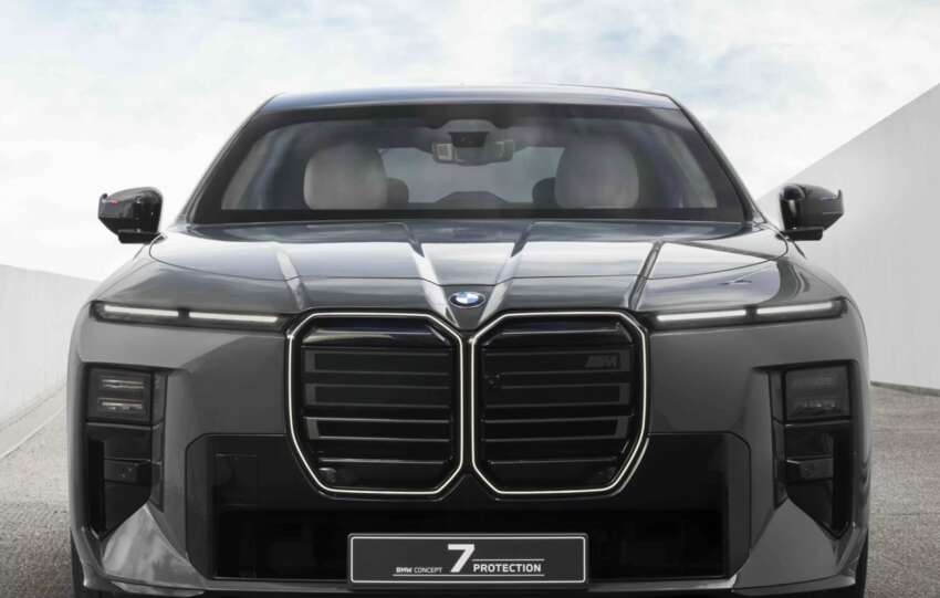BMW Concept 7 Protection: 612 PS and Luxury With Hidden Armor